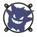 Nắp Quạt PC Gengar 120mm - Thiết Kế Trang Trí Vui Nhộn - Thumbnail 1