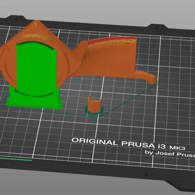 Chân đế Wyze Cam Pan cho Prusa Mini