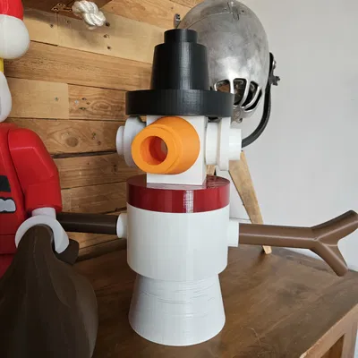 Người Tuyết Khổng Lồ Lấy Cảm Hứng Từ Lego x10 Kích Thước!