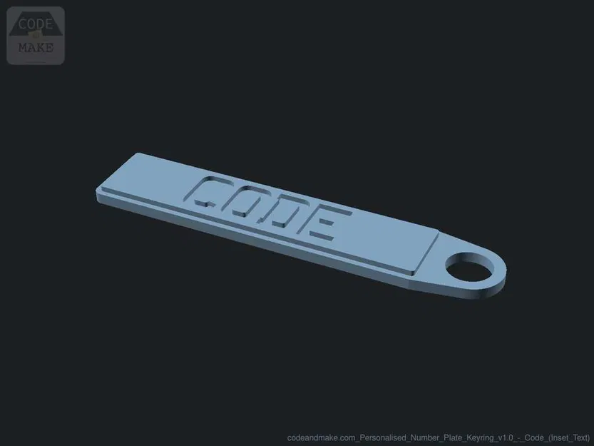 Móc khóa biển số xe cá nhân hóa EU/UK/GB - Image 12