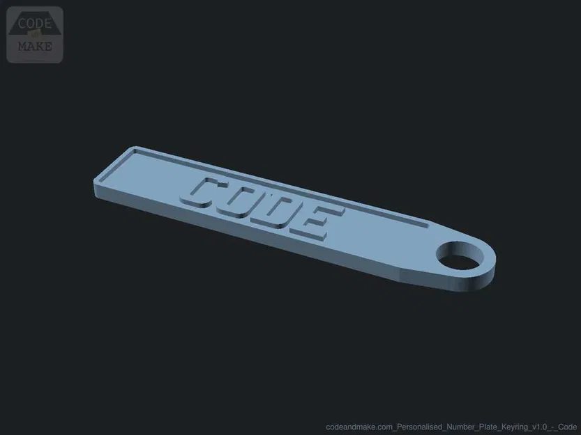 Móc khóa biển số xe cá nhân hóa EU/UK/GB - Image 76