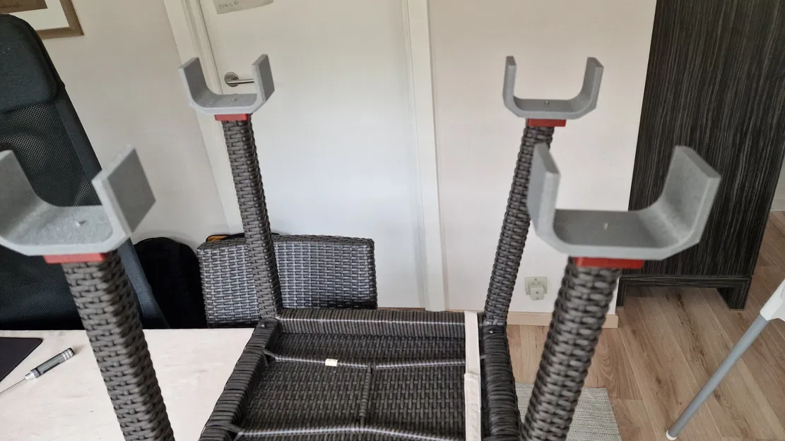 Chân đế nâng ghế Zwift Hub One - Nâng chân ghế để cất giữ - Image 3