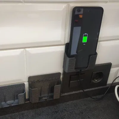 Giá đỡ điện thoại treo tường