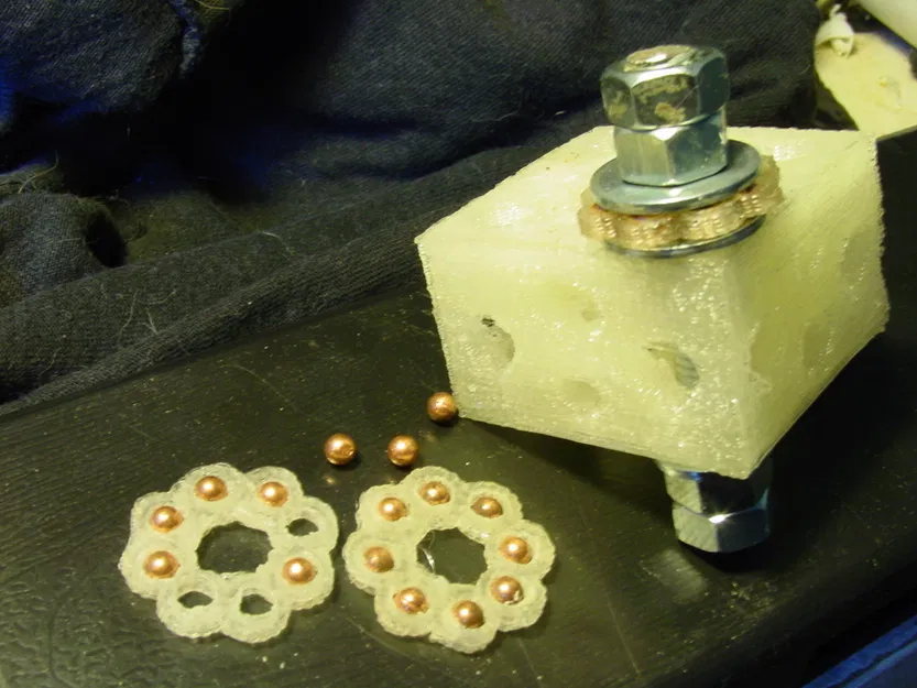 Vòng bi đẩy 8 lỗ cho trục 8mm hoặc 5/16" - Image 1