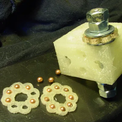 Vòng bi đẩy 8 lỗ cho trục 8mm hoặc 5/16"