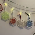 Móc Trang Trí Bông Tuyết Quay - Thumbnail 2
