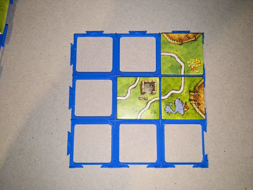 Lưới ô xếp tùy chỉnh cho trò chơi cờ bàn như Carcassonne, Karak, Isle of Skye, Alhambra và nhiều hơn nữa... - Image 4