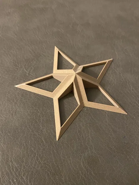 Ngôi sao Giáng sinh - rỗng ruột / Weihnachtsstern - Image 1