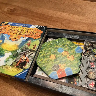 Bộ Tổ Chức Quest for El Dorado (Bản Tiếng Anh/Pháp 2023)