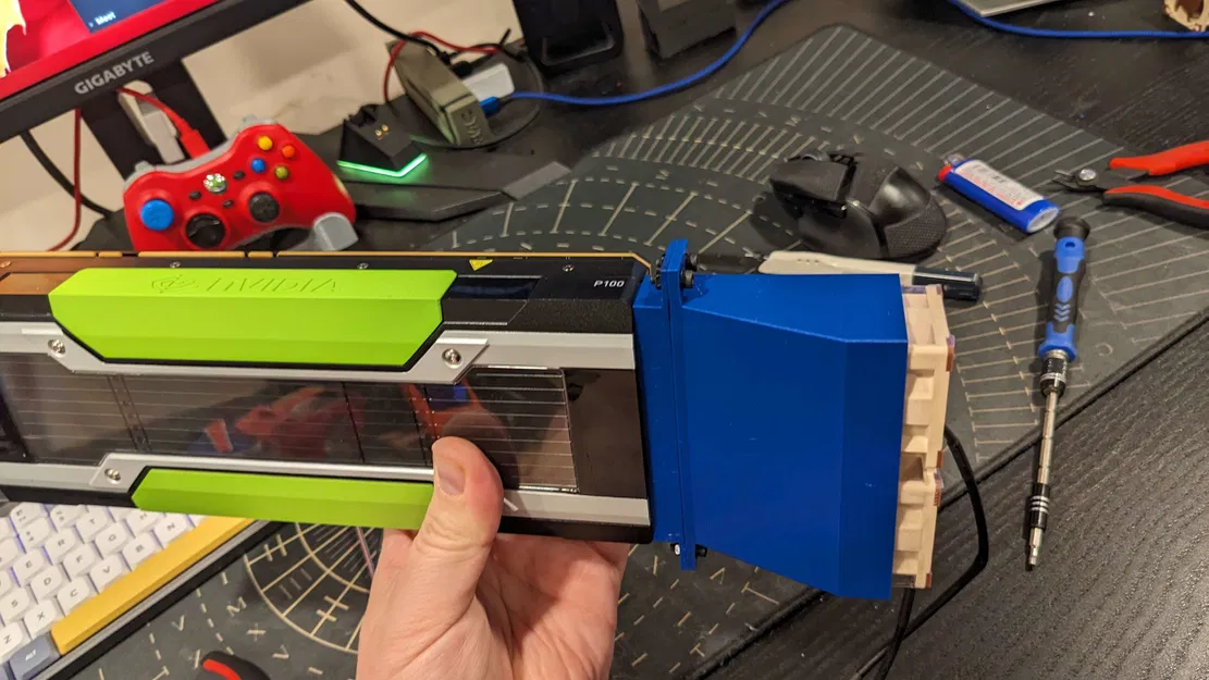 Ống dẫn quạt kép cho Nvidia Tesla Pascal (P100, P40) 40mm - Image 6