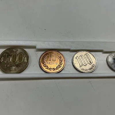 Thanh trượt xu remix cho tiền tệ Nhật Bản - xu 10¥, 50¥, 100¥, 500¥