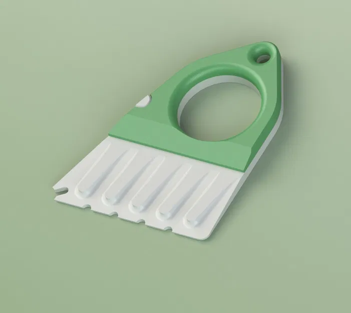 Móc Chìa Khóa Dụng Cụ Cạo Tuyết - Image 4