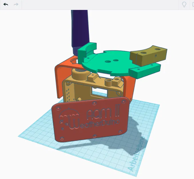 Vỏ Weatherduino AQM II cho Màn hình Stevenson Dostmann - Image 4