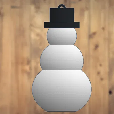 Móc treo Giáng sinh hình người tuyết