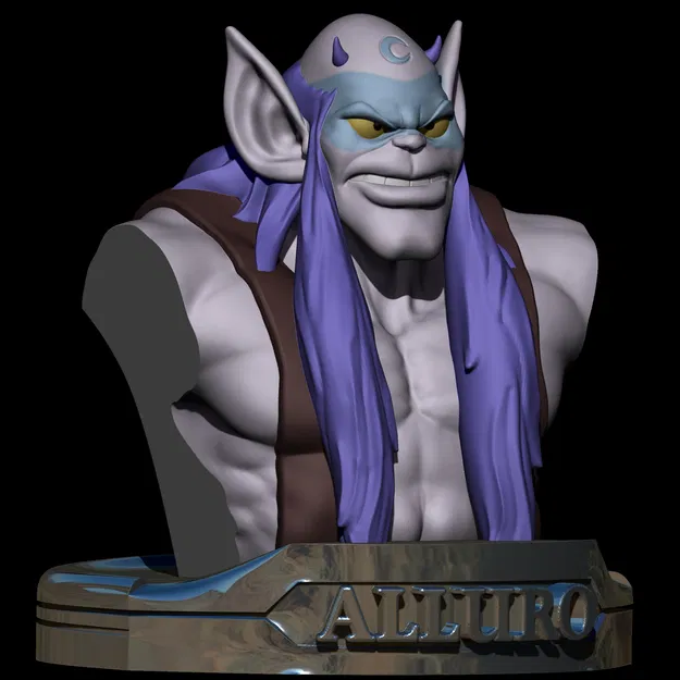 Bộ sưu tập Tượng bán thân Alluro Lunatacs Thundercats Villains - Fanart của CG Pyro - Image 1