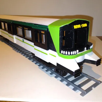 Toa tàu đường sắt REM mới của Montreal