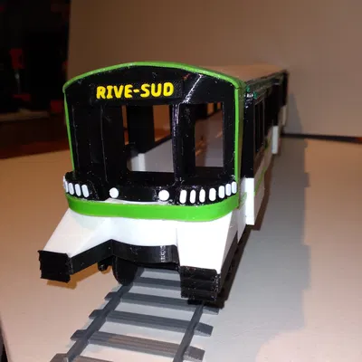 Toa tàu đường sắt REM mới của Montreal