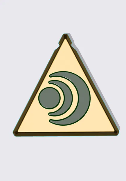 Mề đay Triforce Nữ thần - Image 2