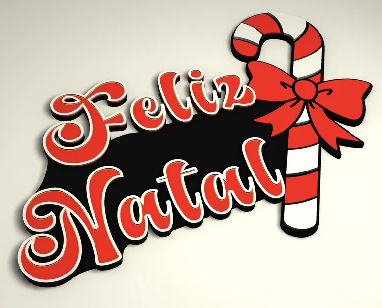 Biển Giáng sinh Vui vẻ / Cây Kẹo Ngọt - Image 2