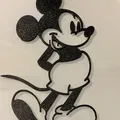Tranh tường 2D Chuột Mickey - Thumbnail 1