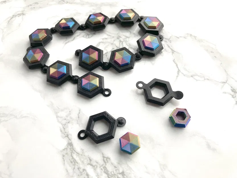 Vòng cổ choker mắt xích kim cương dẻo - Image 5