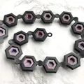 Vòng cổ choker mắt xích kim cương dẻo - Thumbnail 6
