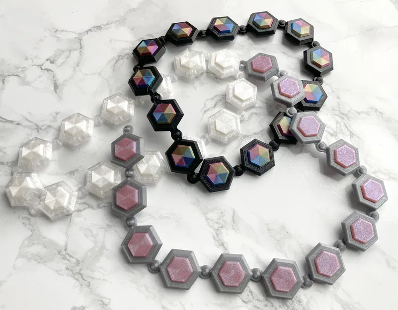 Vòng cổ choker mắt xích kim cương dẻo - Image 12