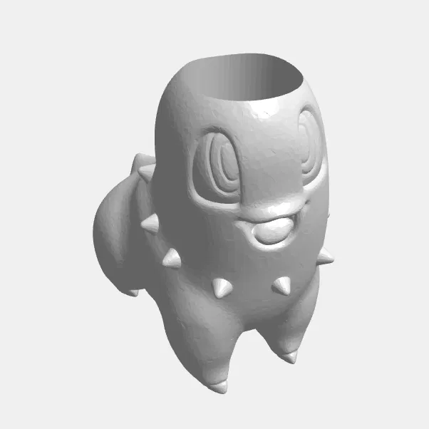 Chậu Chikorita (có/không có lỗ thoát nước) - Image 2