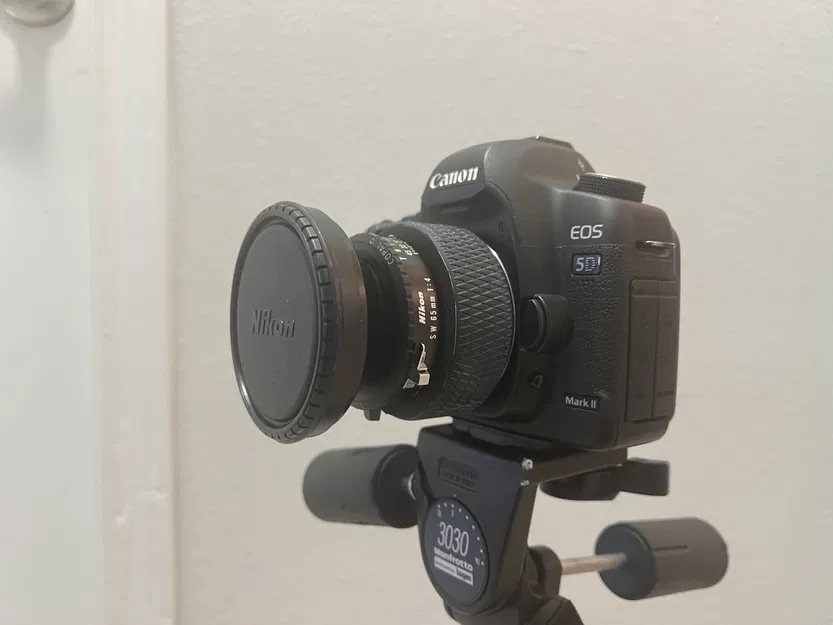 Adapter Nikkor SW 65mm f4 sang Canon EOS EF - Image 1