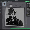 Khuôn dập nổi Raymond Reddington - Thumbnail 2