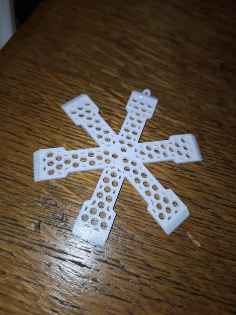 Đồ Trang Trí Bông Tuyết Lục Giác Hex Scraper - Image 8