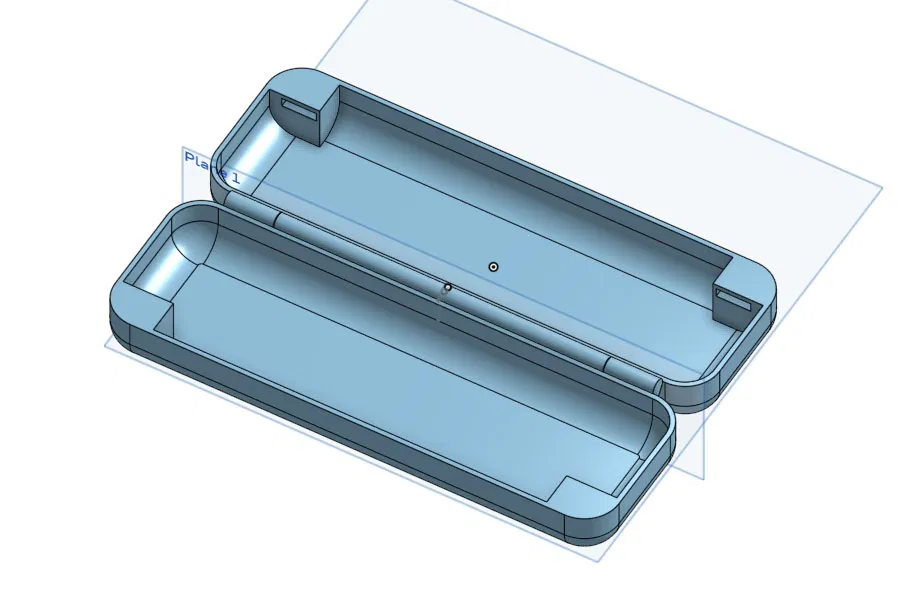 Hộp đựng kính in một mảnh / Krabička na brýle - Image 1