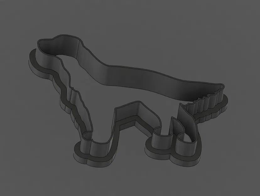 Dao Cắt Bánh Quy Hình Chó Setter Anh - Image 1