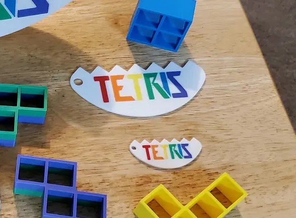 Móc Khóa Cân Bằng Tetris - Image 2