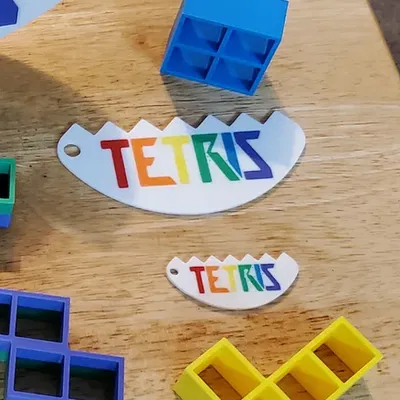 Móc Khóa Cân Bằng Tetris