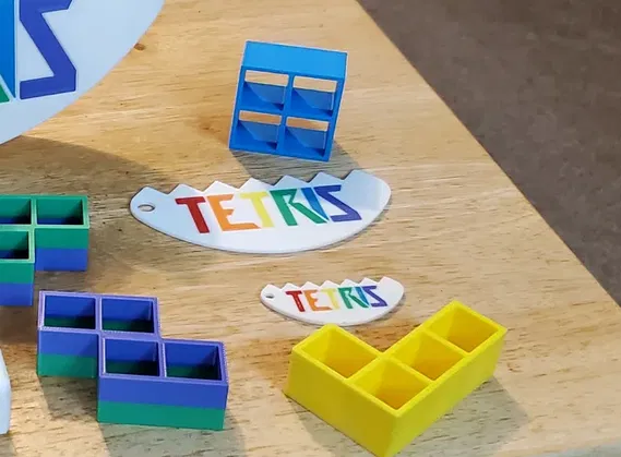 Móc Khóa Cân Bằng Tetris - Image 3