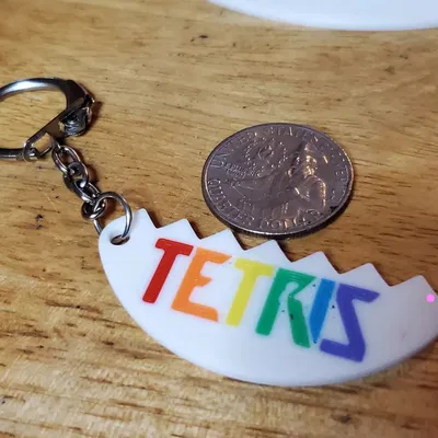 Móc Khóa Cân Bằng Tetris