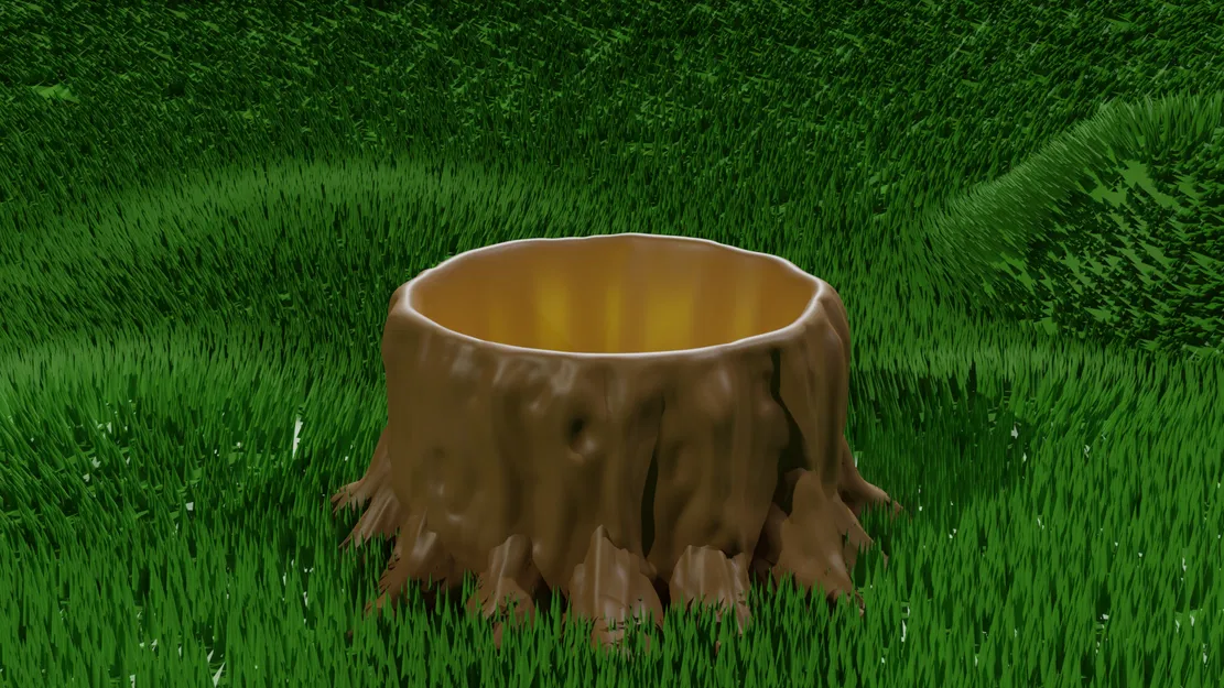 Chậu Cây Gốc Cây Mọng Nước - Image 1