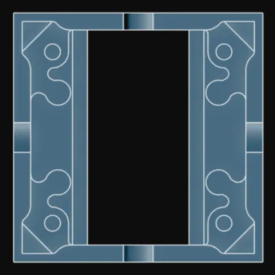 Vỏ cho bảng mạch LED hình ngôi sao