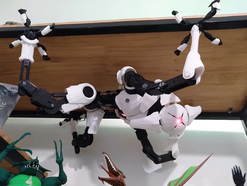 E.M.M.I. (Metroid Dread) - Mô hình in 3D khớp nối - Image 2