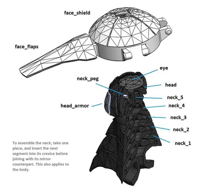 E.M.M.I. (Metroid Dread) - Mô hình in 3D khớp nối - Image 88
