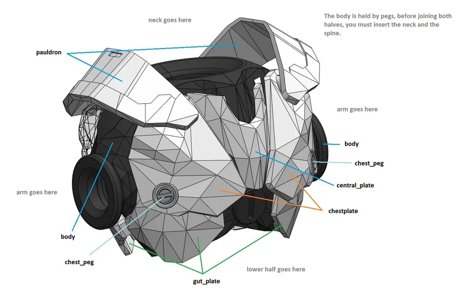 E.M.M.I. (Metroid Dread) - Mô hình in 3D khớp nối - Image 89