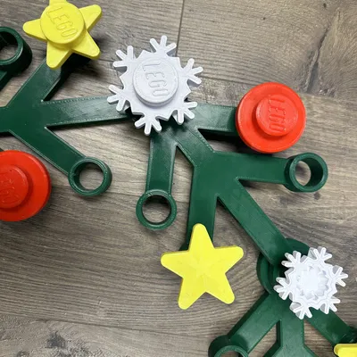 Bông Tuyết Cho Vòng Hoa Lego