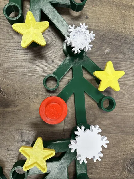 Bông Tuyết Cho Vòng Hoa Lego - Image 3