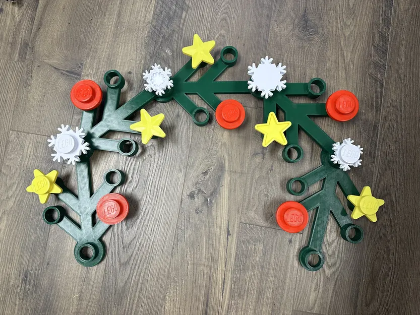 Bông Tuyết Cho Vòng Hoa Lego - Image 4