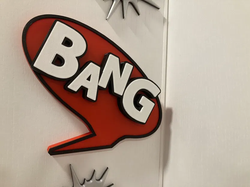 "Bang" Biển Báo Phong Cách Truyện Tranh - Image 1