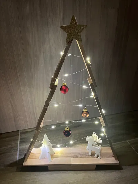 Mô hình Tuần Lộc Giáng Sinh - Rentier Weihnachten reindeer christmas Deko - Image 1