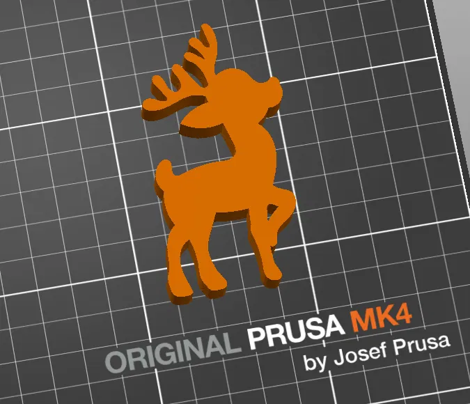 Mô hình Tuần Lộc Giáng Sinh - Rentier Weihnachten reindeer christmas Deko - Image 2