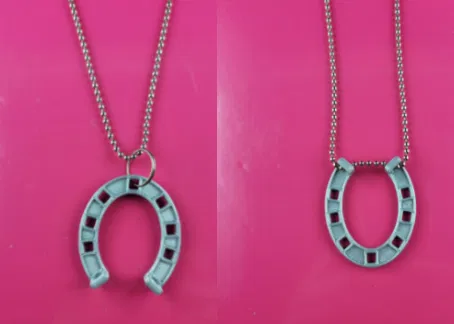 Mặt dây chuyền móng ngựa mang lại may mắn - Image 2