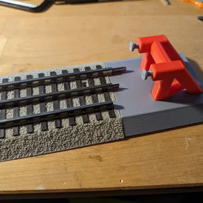 Chặn Tàu Tương Thích Lionel FasTrack - O Gauge